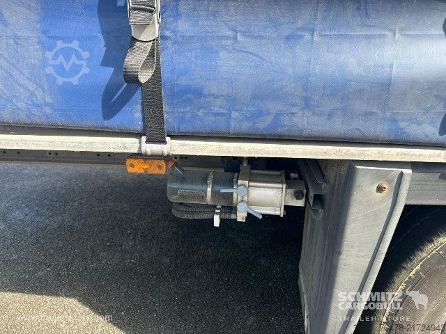 Open semitrailer with tarp Schmitz Cargobull Curtainsider Mega