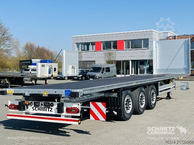 Flatbed semitrailer Schmitz Cargobull Plateau Standard