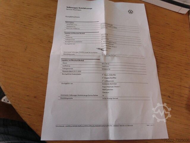 Kastenwagen VW T6 Doka Kasten 2,0 TDI - ideal für Camping Umbau - TOP Zustand - 2x Klima, Standheizung, Navi, Tempomat