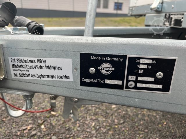 Low loader trailer STEMA SySTEMA ALU ST .1 , 100KMH