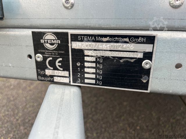 Low loader trailer STEMA SySTEMA ALU ST .1 , 100KMH