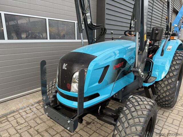 Knegt 504 50 HP compact tractor NEW with front loader SPECIAL PRICE KNEGT 504 50 PK compact tractor NIEUW met frontlader ACTIE PRIJS