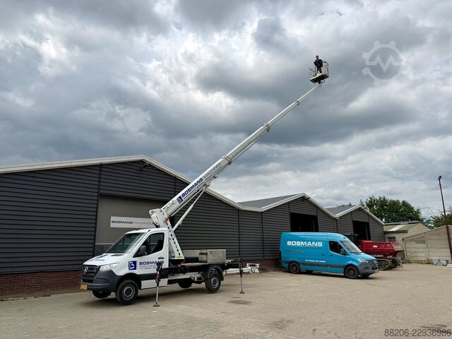 Mercedes Sprinter Ruthmann Ecoline 230 Aerial Work Platform 23 meters Year 2022 MERCEDES-BENZ Sprinter Ruthmann Ecoline 230 Autohoogwerker 23 meter  BJ 22