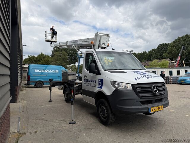 Mercedes Sprinter Ruthmann Ecoline 230 Aerial Work Platform 23 meters Year 2022 MERCEDES-BENZ Sprinter Ruthmann Ecoline 230 Autohoogwerker 23 meter  BJ 22