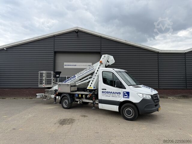Mercedes Sprinter Ruthmann Ecoline 230 Aerial Work Platform 23 meters Year 2022 MERCEDES-BENZ Sprinter Ruthmann Ecoline 230 Autohoogwerker 23 meter  BJ 22