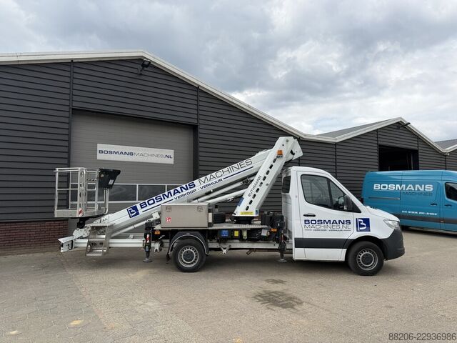 Mercedes Sprinter Ruthmann Ecoline 230 Aerial Work Platform 23 meters Year 2022 MERCEDES-BENZ Sprinter Ruthmann Ecoline 230 Autohoogwerker 23 meter  BJ 22