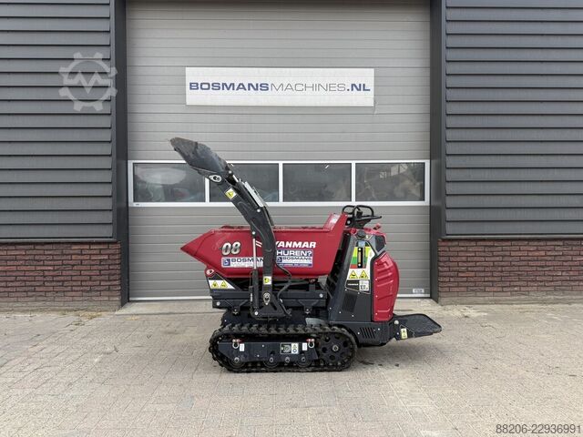 Yanmar C08 hi-tip plus tracked dumper, self-loading, year of manufacture 2024 YANMAR C08 hi-tip plus rupsdumper zelfladend BJ 24