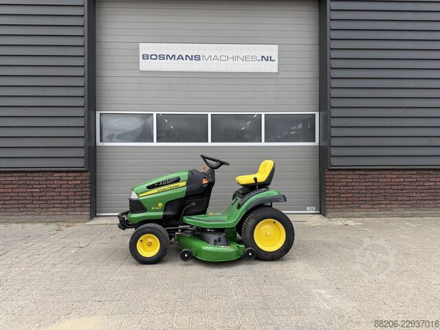 John Deere X140 Aufsitzrasenmäher – Nur 211 Betriebsstunden – 48 Zoll NEUES Mähwerk JOHN-DEERE X140 Zitmaaier – Slechts 211 uur – 48 inch NIEUW maaidek