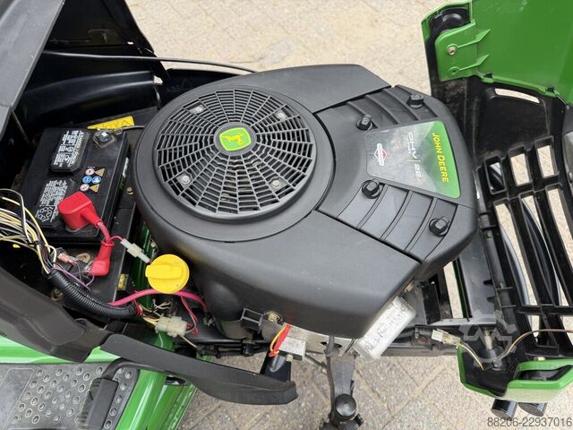 John Deere X140 Aufsitzrasenmäher – Nur 211 Betriebsstunden – 48 Zoll NEUES Mähwerk JOHN-DEERE X140 Zitmaaier – Slechts 211 uur – 48 inch NIEUW maaidek