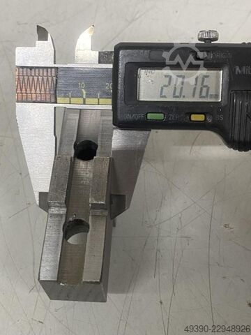 5 Satz Aufsatzbacken, Futterbacken für 3-Backen Keilstangen Drehfutter Ø 160 mm, Passend für RÖHM, F RÖHM Duro 160/3