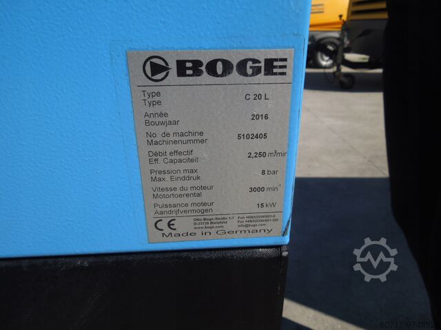 Compressor BOGE CL20L