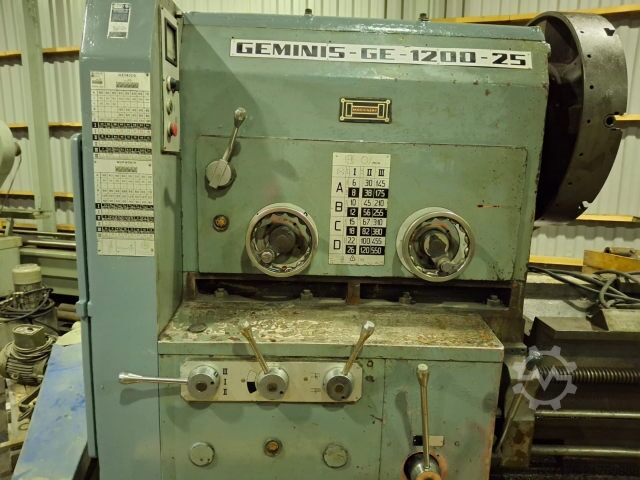 Center lathe Geminis GE 1200
