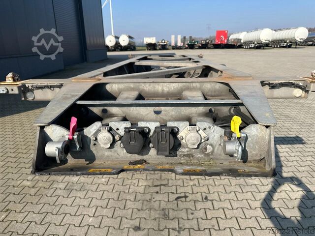 Container transportation Van Hool 20FT ADR CHASSIS / EMPTY WEIGHT 3.280kg / SAF D...