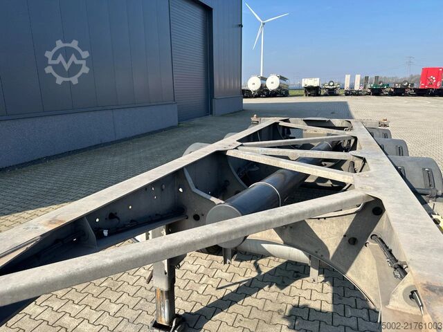 Container transportation Van Hool 20FT ADR CHASSIS / EMPTY WEIGHT 3.280kg / SAF D...
