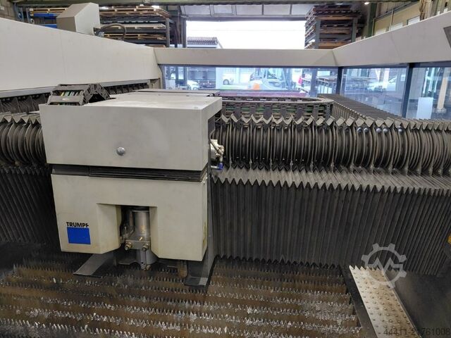 Laser cutting machine TRUMPF TruLaser 3030 (L20) 4kW mit RotoLas