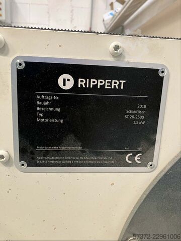 Grinding Table Rippert Anlagentechnik ST 20-250