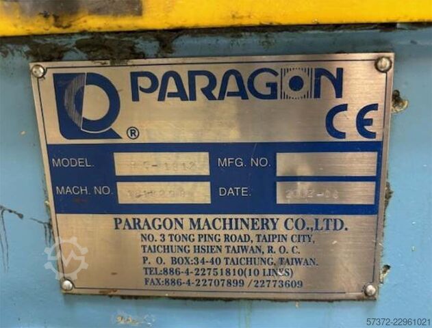 Centerless Grinding Machine Paragon Machinery RC-1812