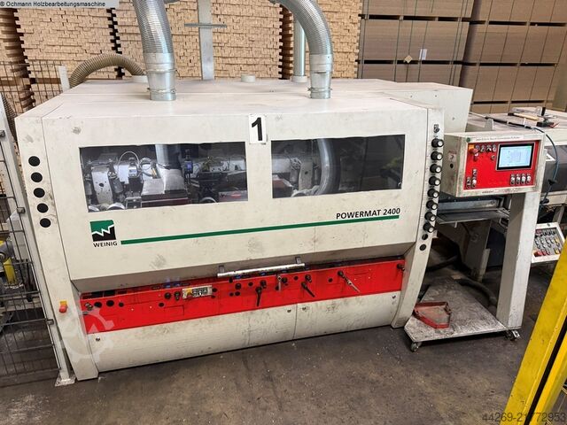 Four-sided planer WEINIG Powermat 2400 Magazine E1 WEINIG Powermat 2400 + E1