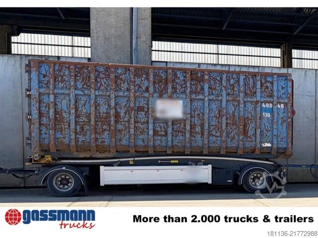 Roll-off container ca. 20x div. Abrollcontainer von ca. 38m³ bis ca.