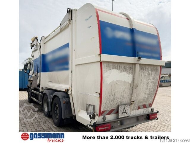 Garbage truck MAN TGS 26.360 6x2-4 BL, BRANDSCHADEN, Lenk-/Lift, HS