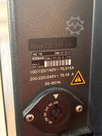 Universal tool grinding machine SAACKE UW IA