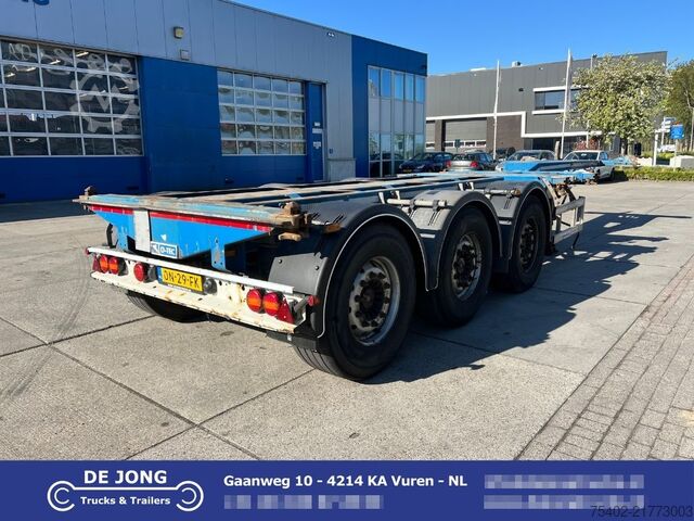 Container transport D-TEC FLEXITRAILER FT-LS-S / 3x Extendable / 1x Lift ...
