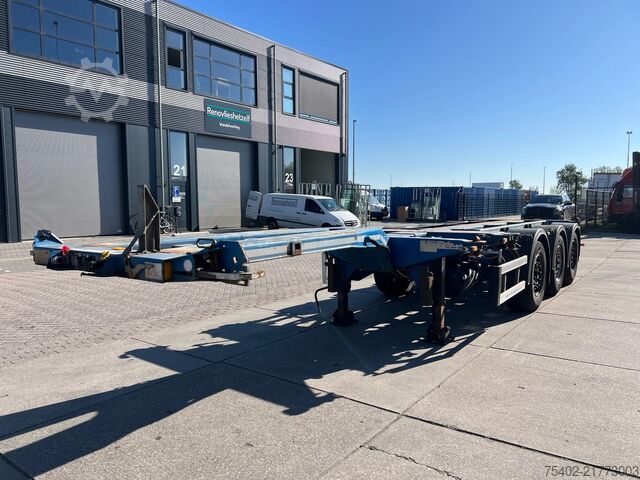 Container transport D-TEC FLEXITRAILER FT-LS-S / 3x Extendable / 1x Lift ...