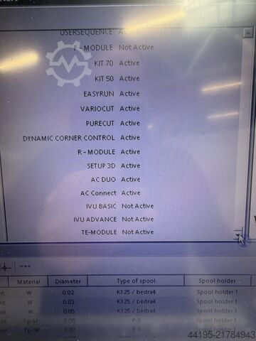 Wire eroding machine +GF+ CUT 1000