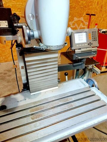 Werkzeugfräse DECKEL FP 1-ÜBERHOLT+Teilapparat+Werkzeuge