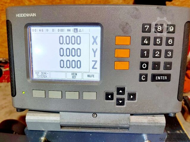 Werkzeugfräse DECKEL FP 1-ÜBERHOLT+Teilapparat+Werkzeuge