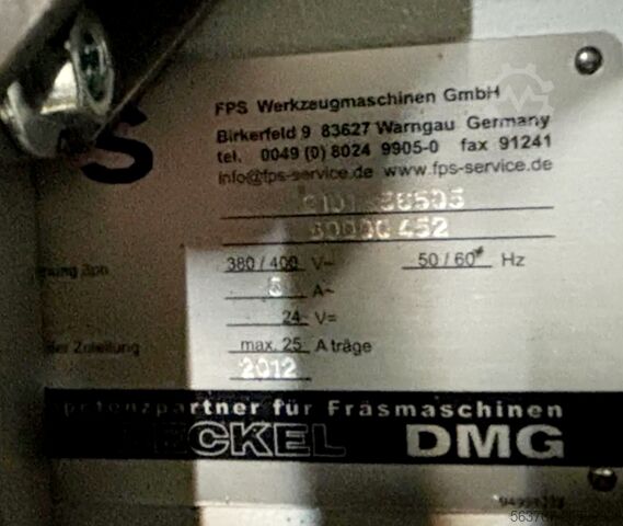 Werkzeugfräse DECKEL FP 1-ÜBERHOLT+Teilapparat+Werkzeuge