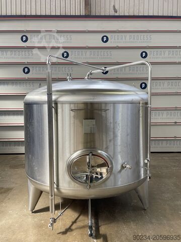 4,900 Litre 304 Stainless Steel Storage Vessel, 2,200mm Dia x 1,000mm Straight Side Moeschle Behalterbau GmbH 4,900 Litre