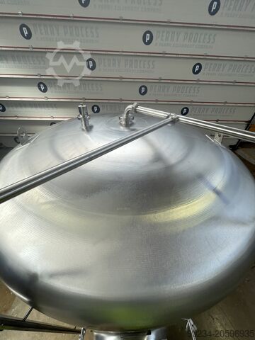 4,900 Litre 304 Stainless Steel Storage Vessel, 2,200mm Dia x 1,000mm Straight Side Moeschle Behalterbau GmbH 4,900 Litre