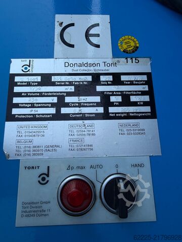 Mobile welding fume extractor Donaldson Torit PT1001
