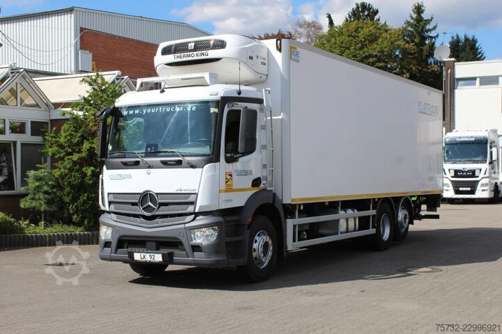 Kühlkoffer-LKW Mercedes-Benz Actros 2533 E6 TK T1200R Spectrum LBW Lenkachse