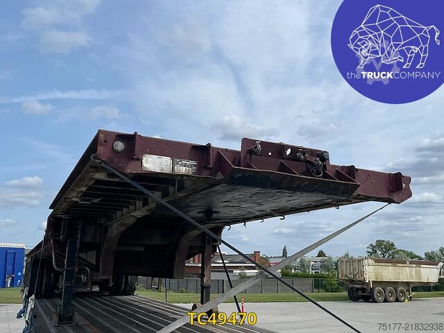 Semi low-loader Vanhool
