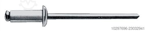 Blind rivet shank dxl - 500 pcs - 500 pcs GESIPA 