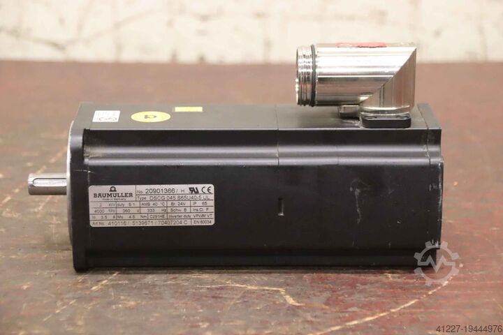 Servo motor 1.2 kW Baumüller DSCG 045 S65U40-5 UL