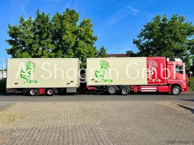 Refrigerated/frozen transport Mercedes-Benz Actros 2745 6x2/Mitsubishi TU85SA/Eu6/2 x LBW/K...