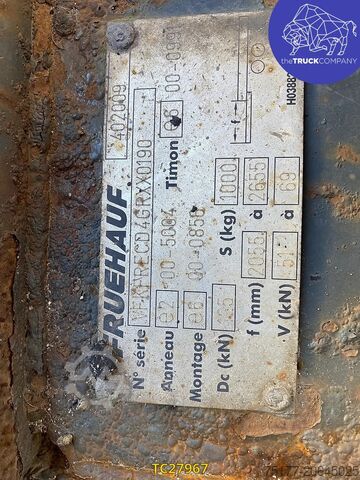 Sliding tarpaulins Fruehauf