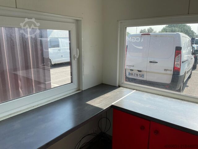 Workshop container  Werkstatt Büro Office Container 8m