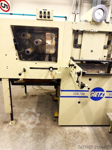 Hot stamping, emgossing, die-cutting Gietz FSA 790
