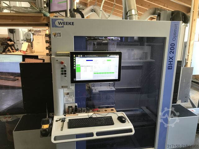 Vertical wood machining center Weeke BHX 200 optimat