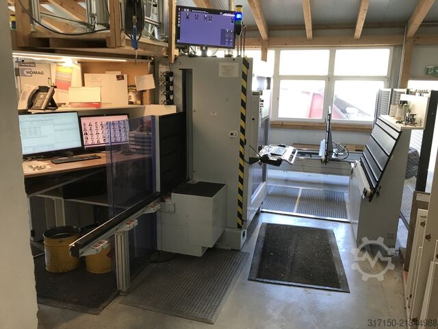 Vertical wood machining center Weeke BHX 200 optimat