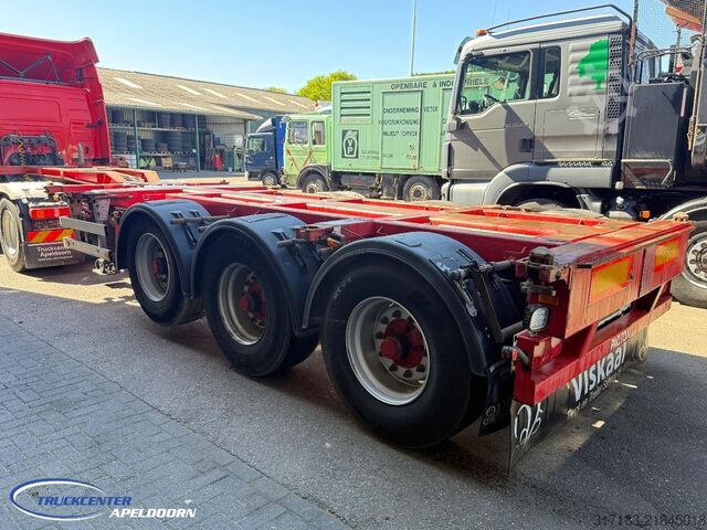 Container transport Pacton T3-010 2x uitschuifbaar, BPW met Trommelremmen