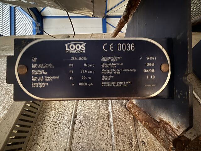 Steam boiler LOOS ZFR 40000