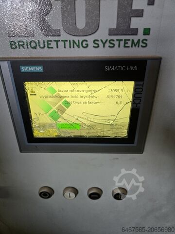 Briquetting press RUF Lignum R6