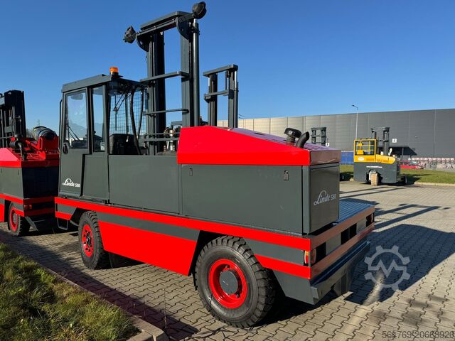 Side loader forklift Linde S50 //Duplex 4850 mm //