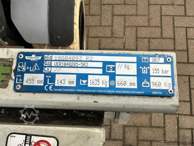 VS-22510 Triplex Elektro-Gabelstapler Still RX60-30L mit Cascade-Klemme STILL RX60-30L