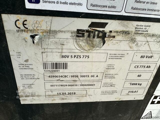 VS-22510 Triplex Elektro-Gabelstapler Still RX60-30L mit Cascade-Klemme STILL RX60-30L